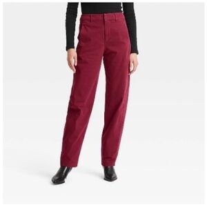 Women's High-Rise Curved Leg
Chino Pants - Universal Thread
Red Size 2 NWT